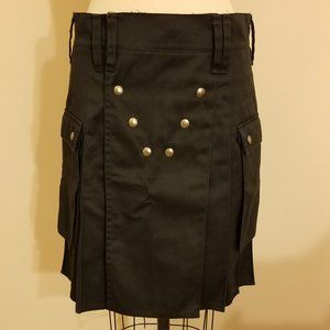 Men's Classic Utilikilt black size 34 S